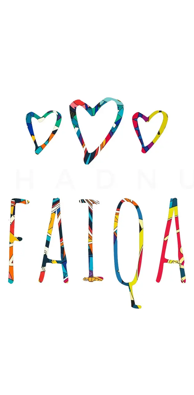 Faiqa - Name Art