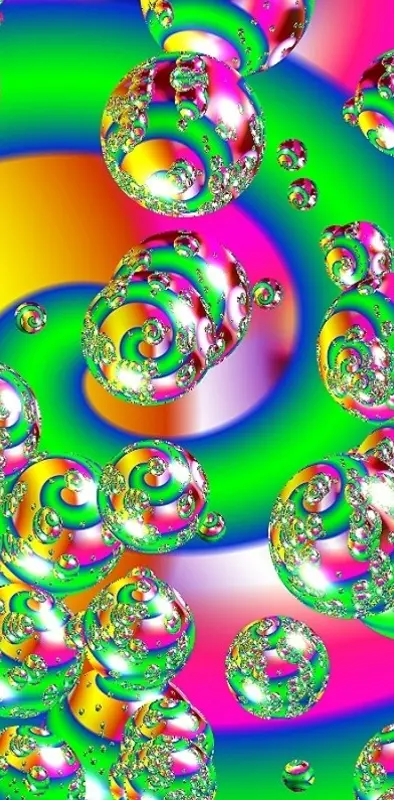 Coloured Bubbles