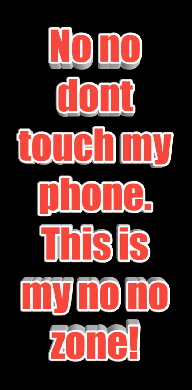 No no phone