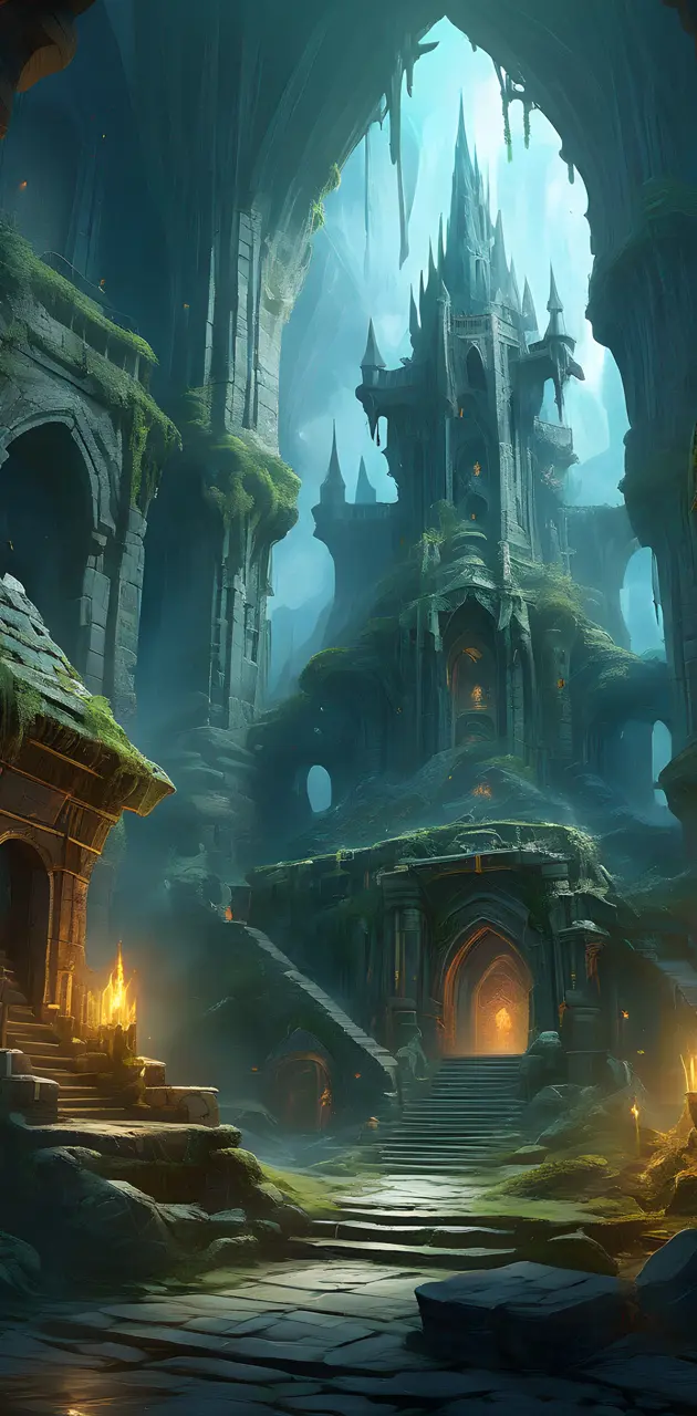 Fantasy Elven homeland