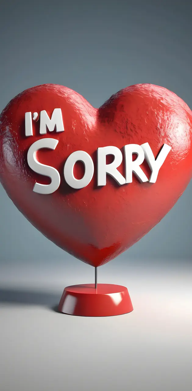 love, I'm sorry.