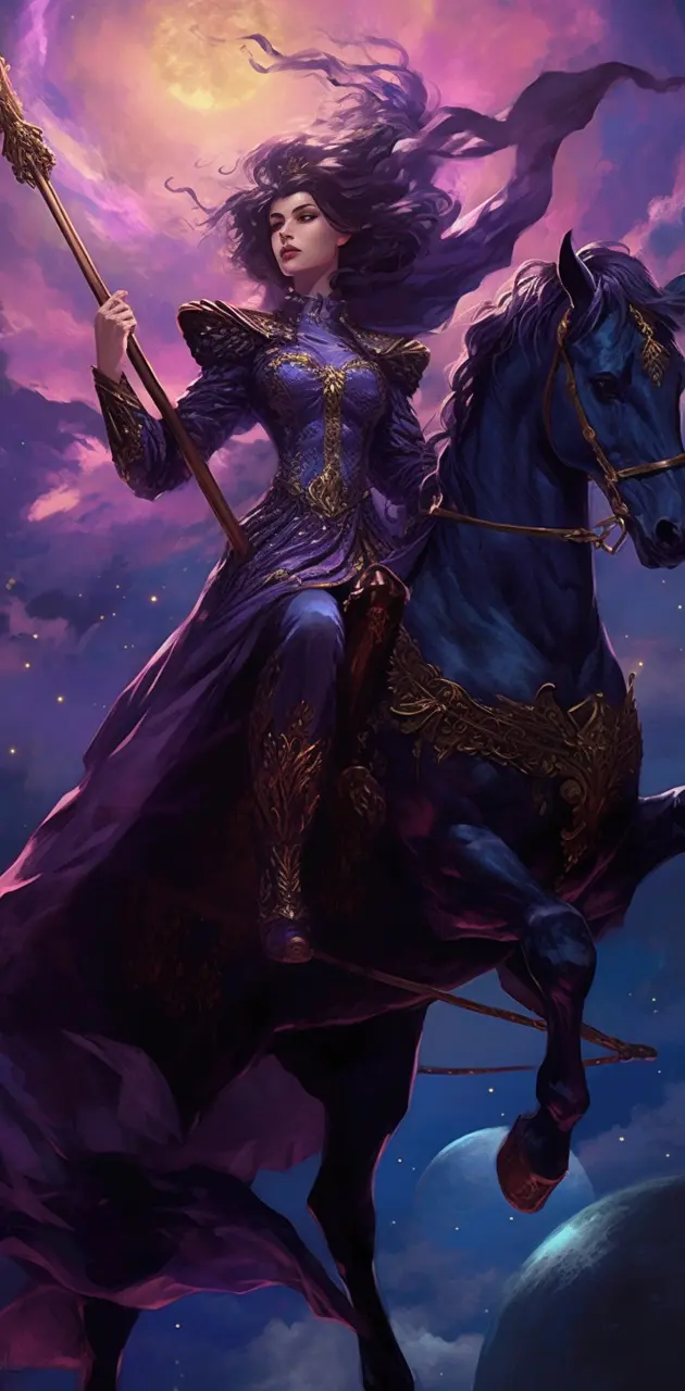 Purple Sorceress