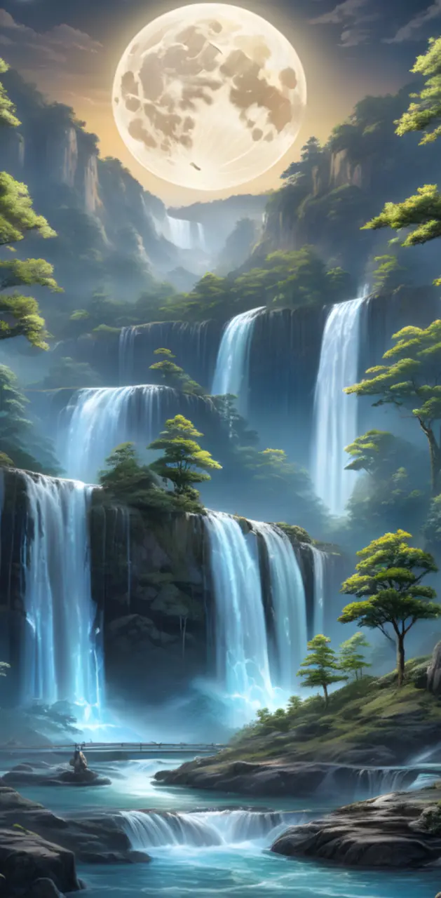 Waterfall in a Dream 