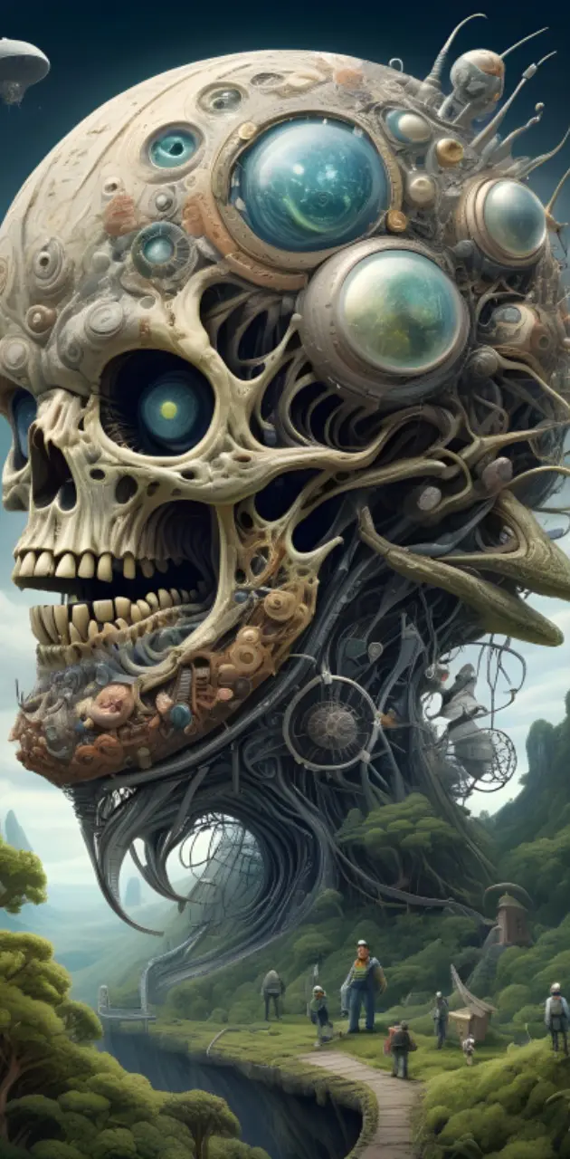 Otherworldly Skull