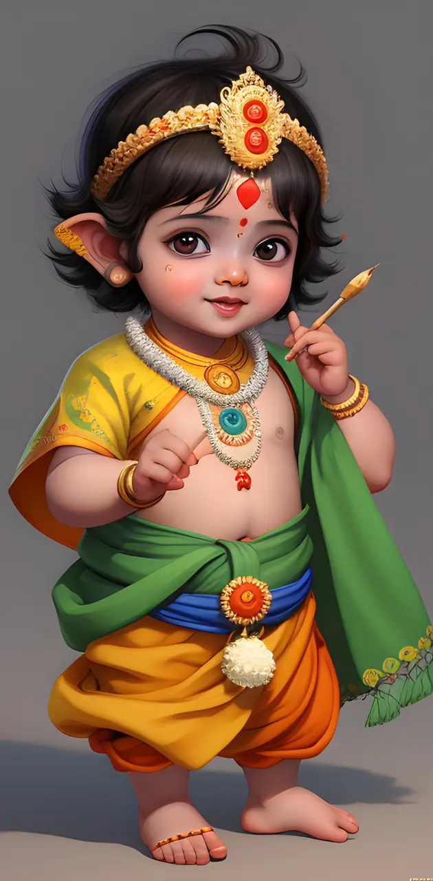 Krishna, god,KRISHNA, cute,colourful