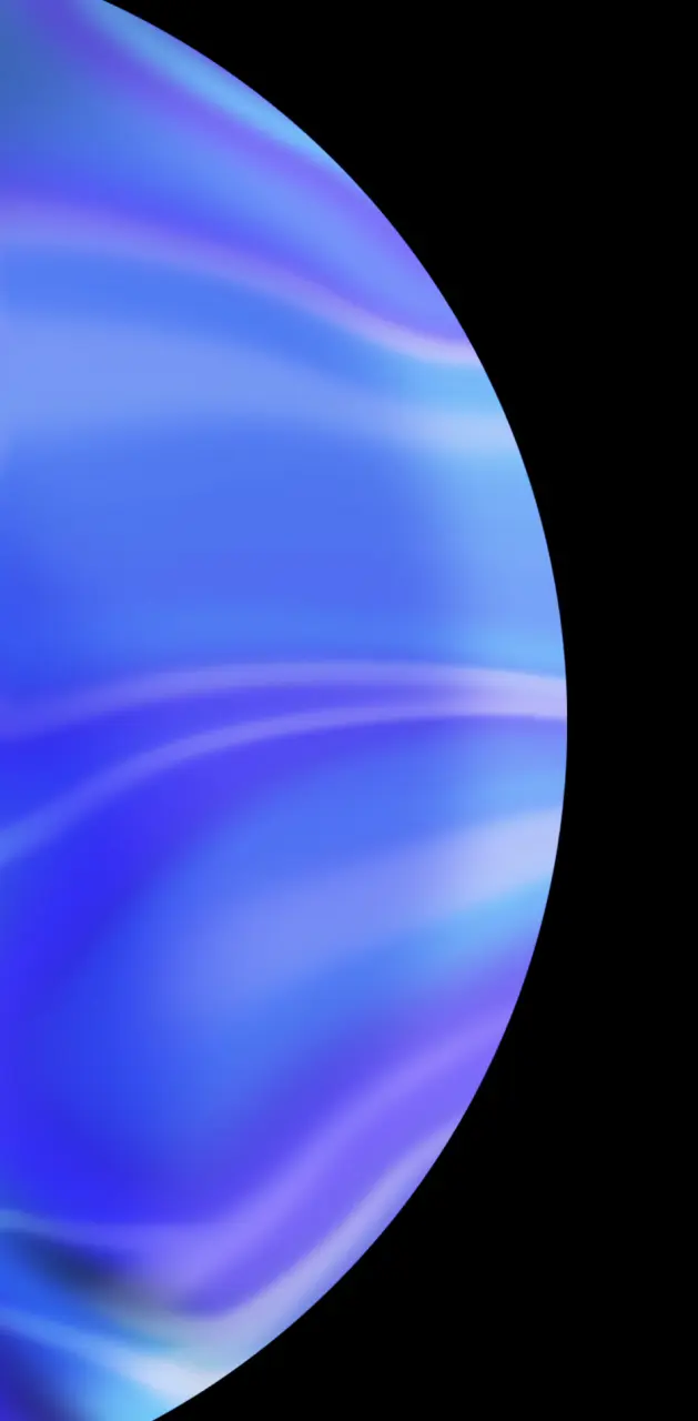 Acrylic Planet Blue