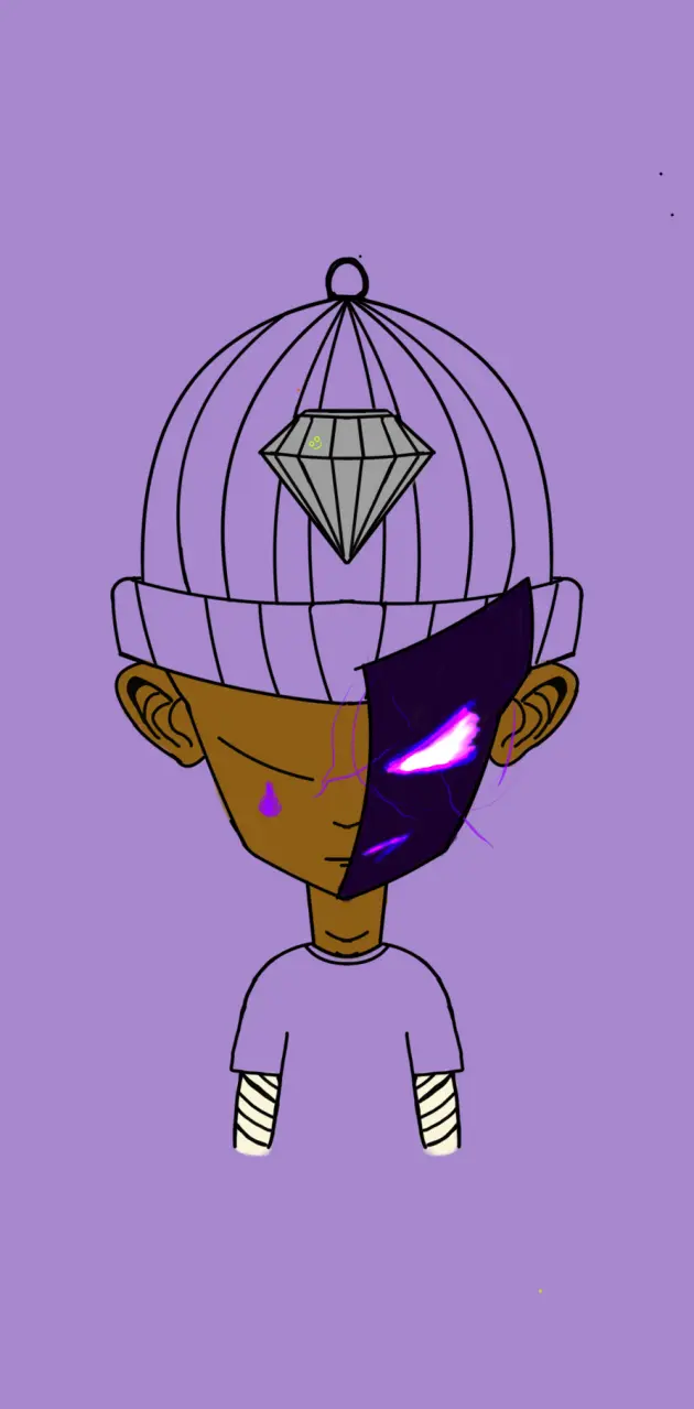 Diamondboy half mask d