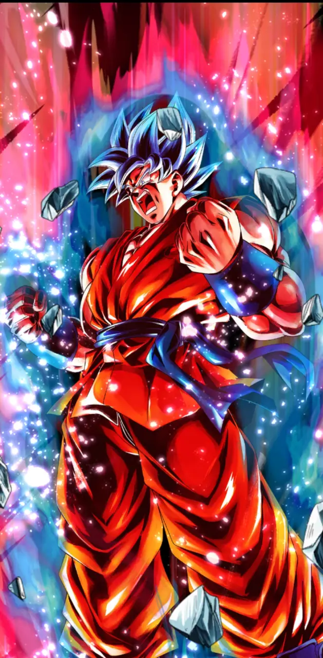 Goku blue kioken 