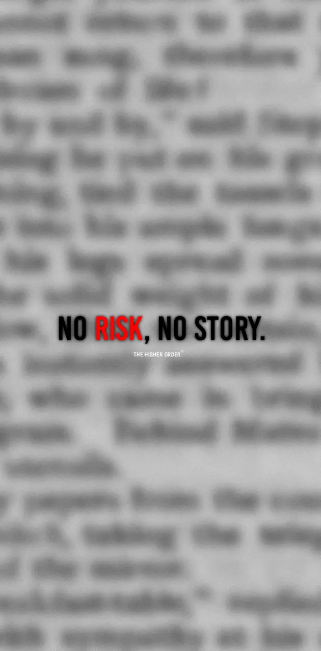 THO - No Risk No Story