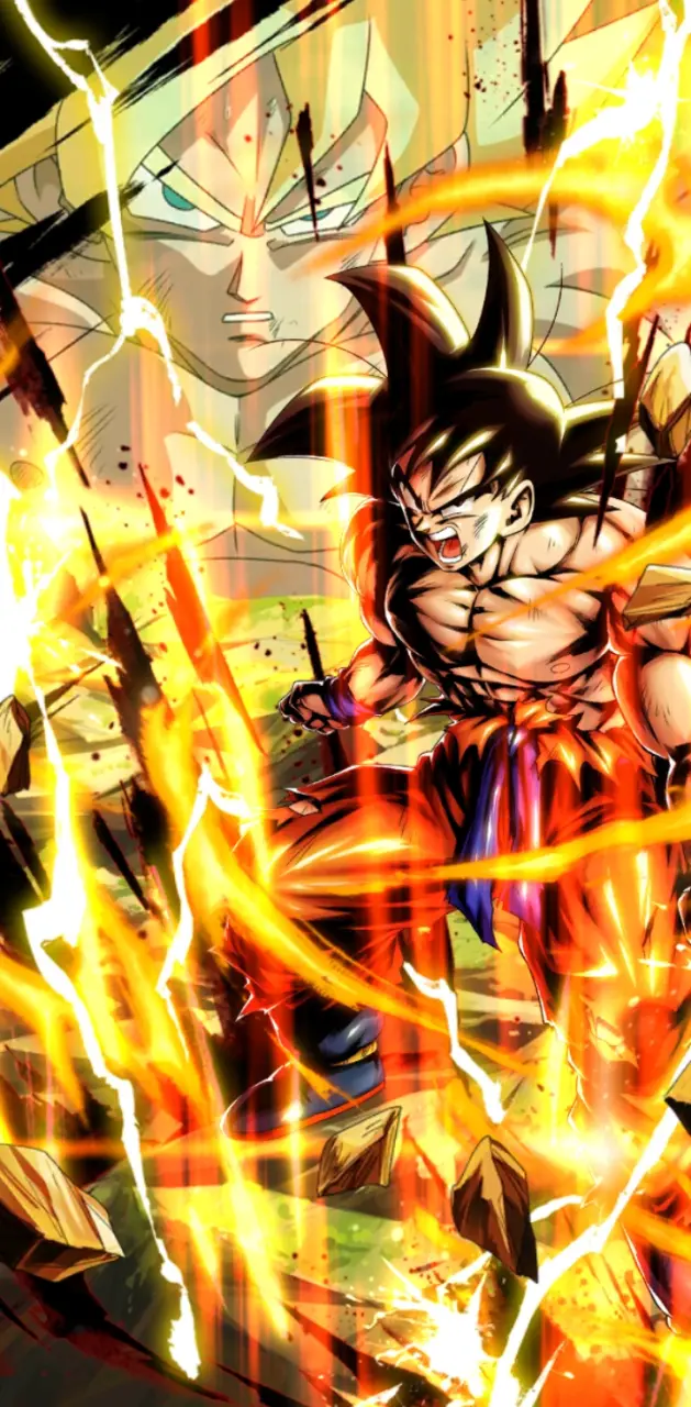 Full power SSJ Goku