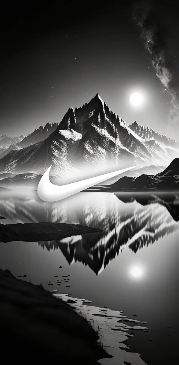 Black & White Nike