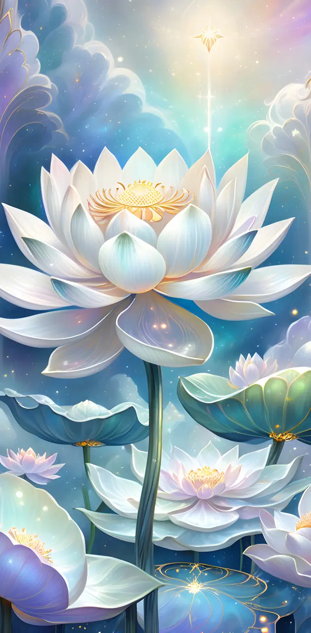 white pearl lotus