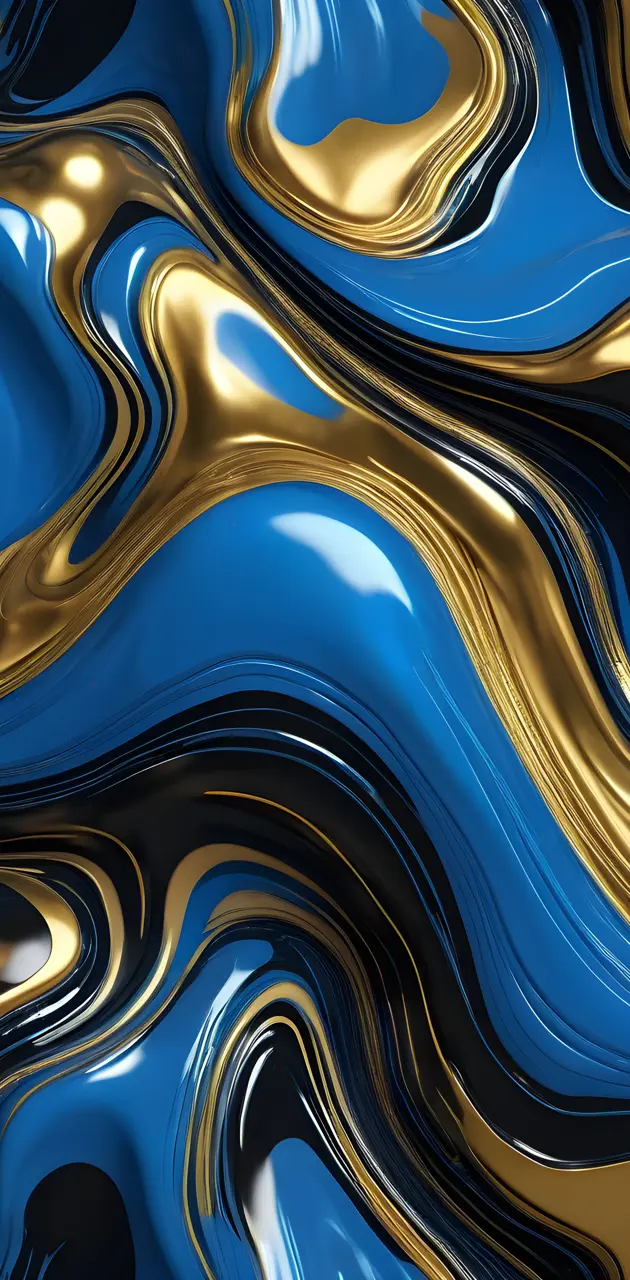blue black and gold