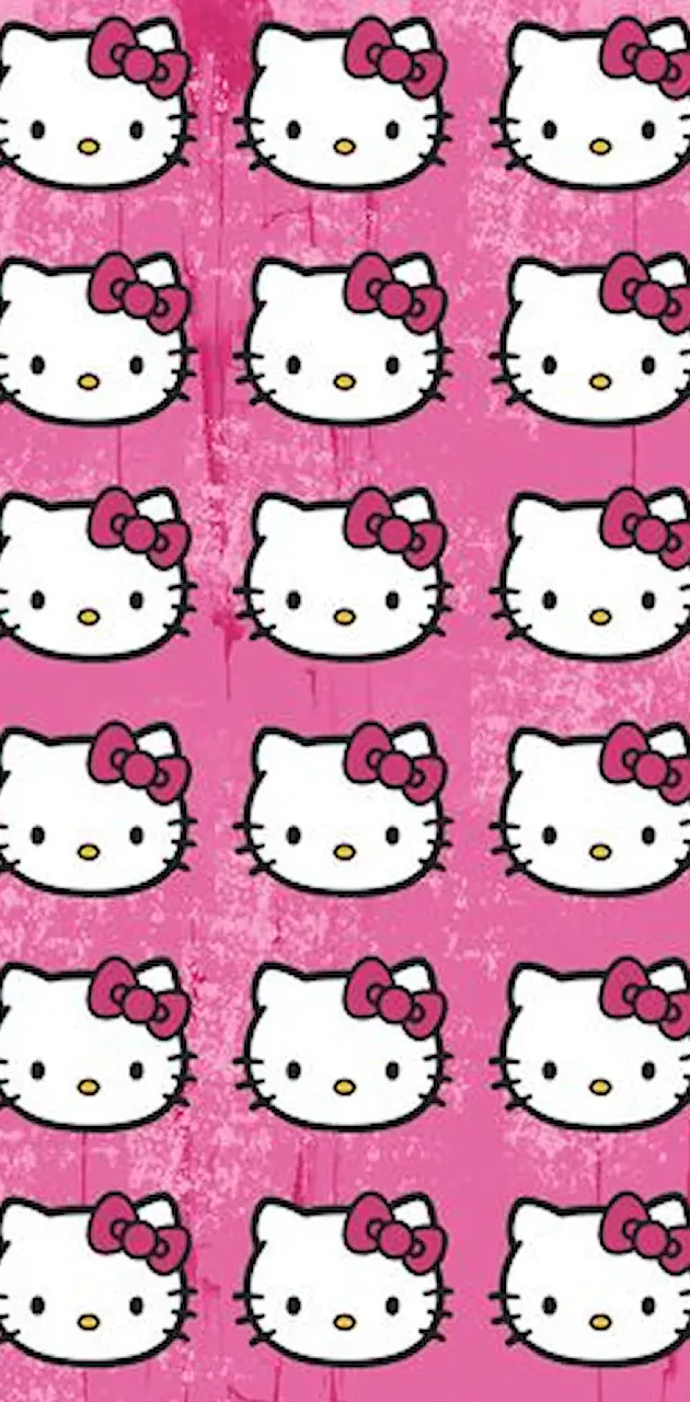 wallpaper hello kitty pink