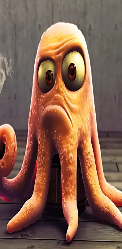 Smoking Octopus