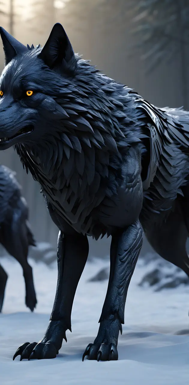 Wolf Ravens form