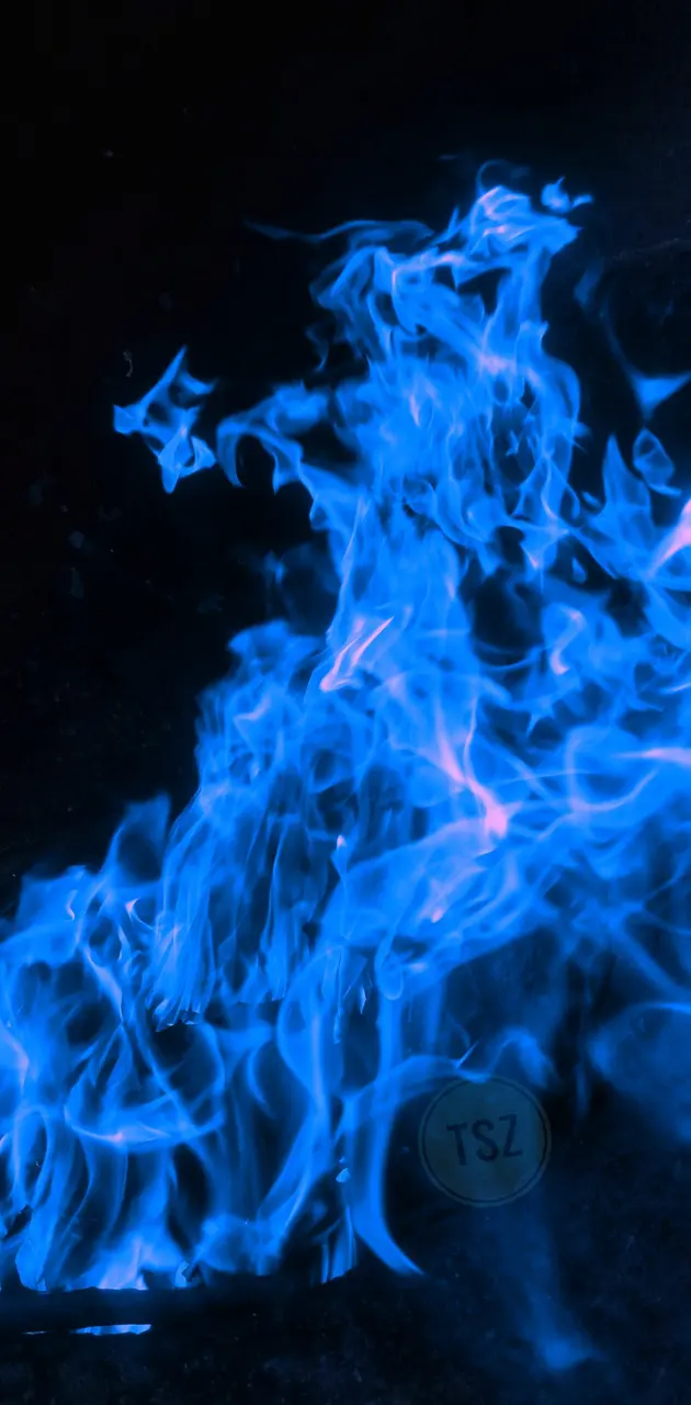 blue flame
