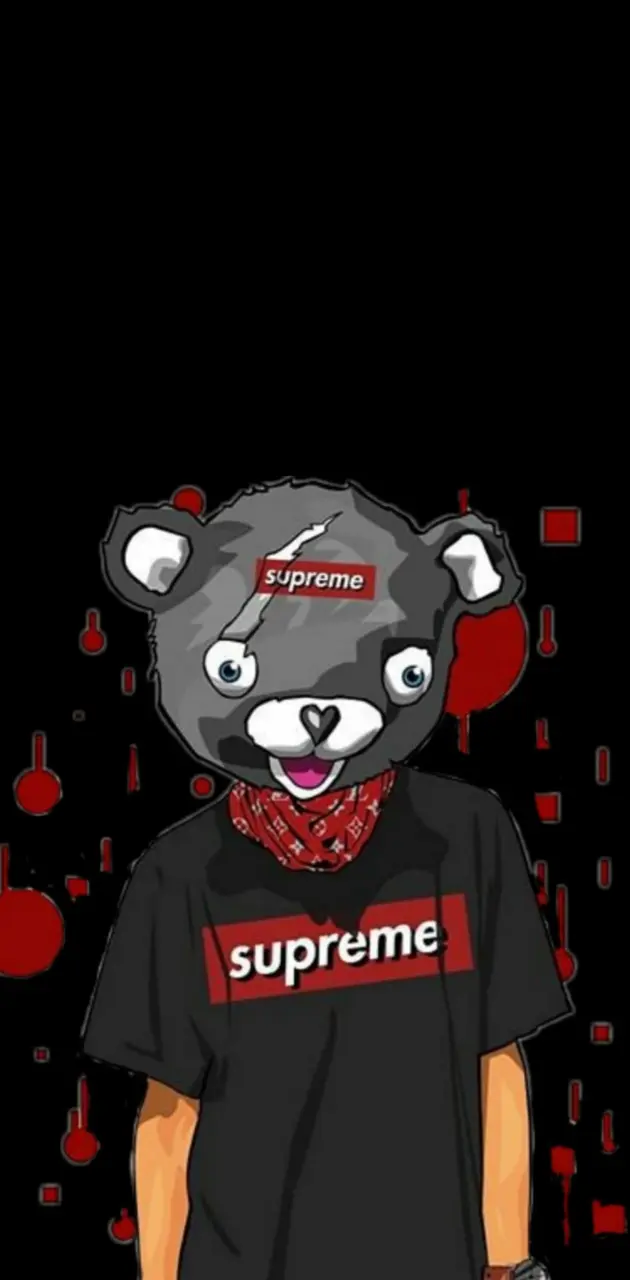 Supreme Bear wallpaper by creme_brulee - a2 - Free on ZEDGE™  Supreme  iphone wallpaper, Supreme wallpaper, Cartoon wallpaper iphone