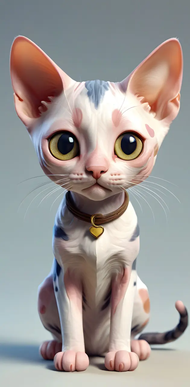 a hairless cat