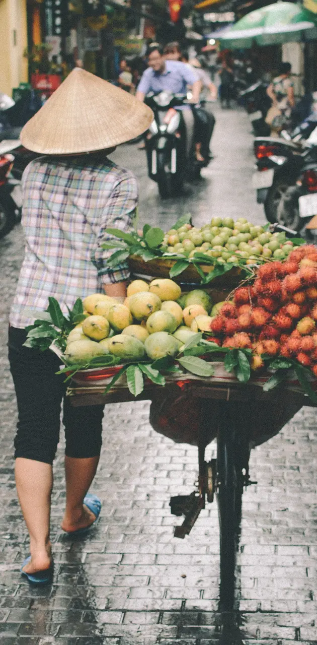 Fruits seller
