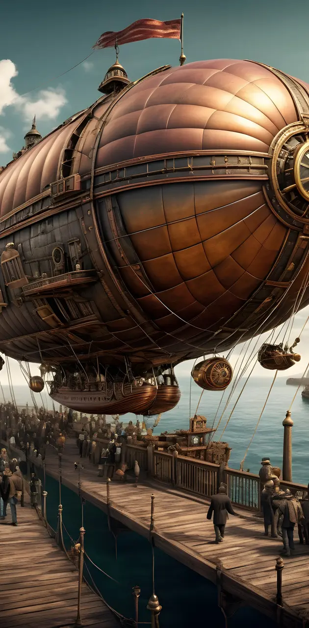 Steampunk Isabella's characters Airship transport and vehicles