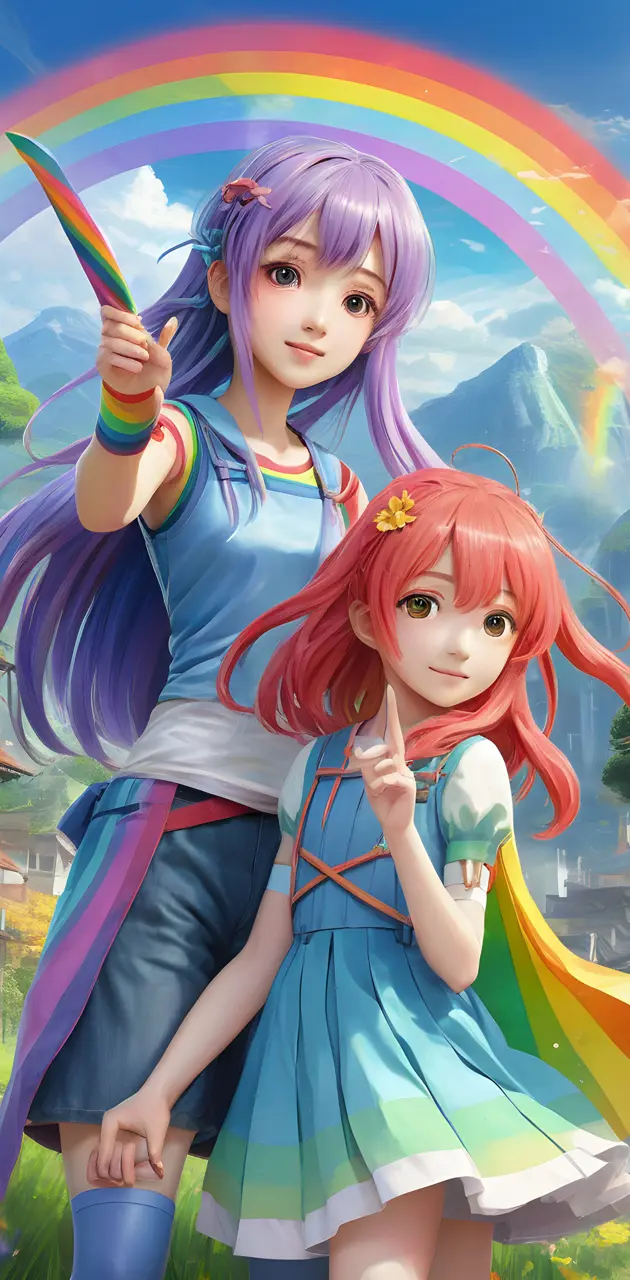Rainbow anime