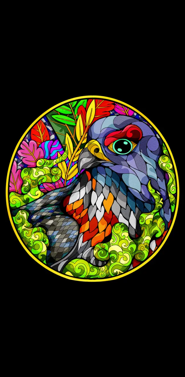Colorful Dove