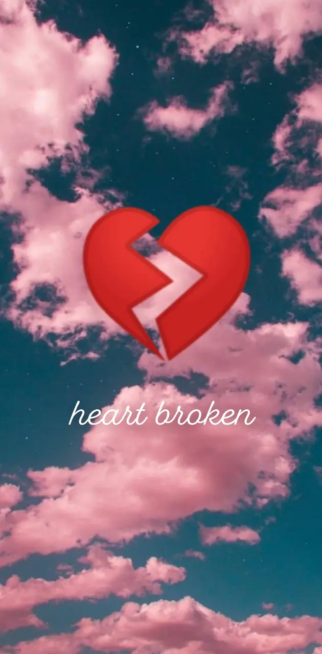 wallpaper love heart broken