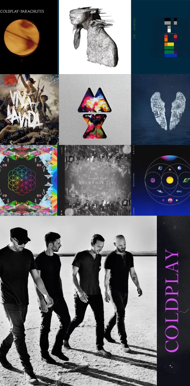 Coldplay albums