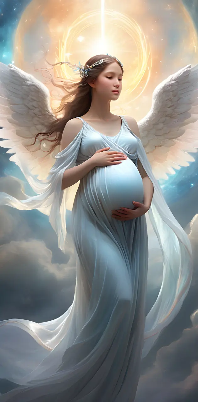 pregnant angel