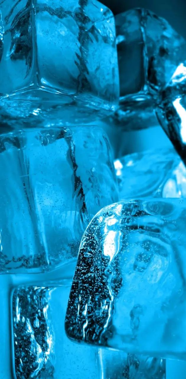 Cool Blue Ice Cube