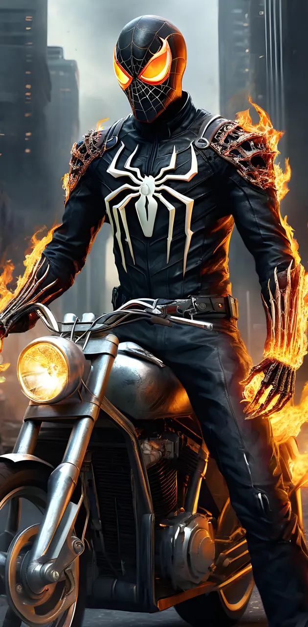 Ghost Rider Spiderman