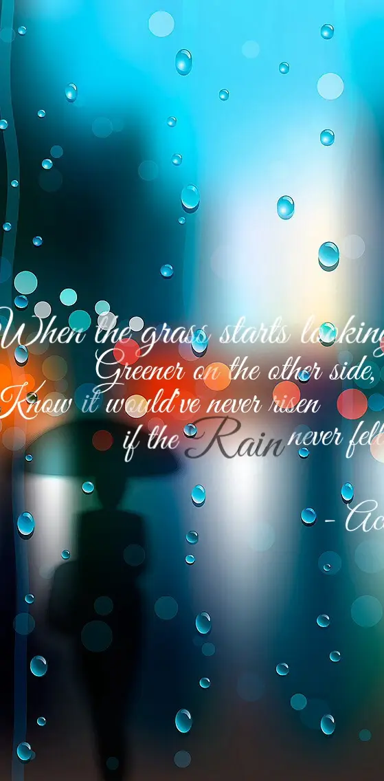 Rain Quote