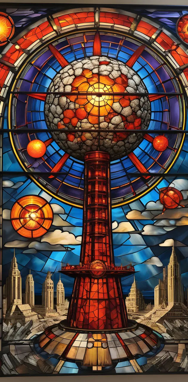 stained glass atomic