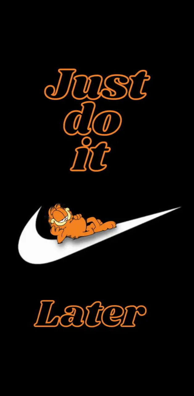 Just do it later cat