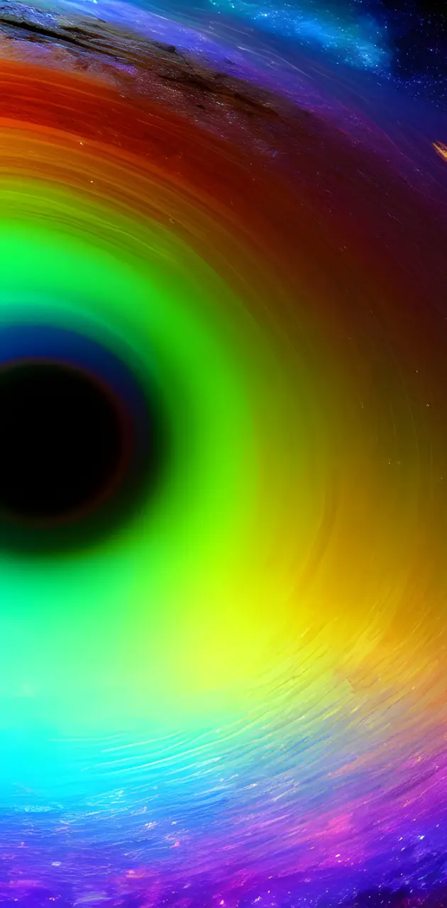 Rainbow Black hole
