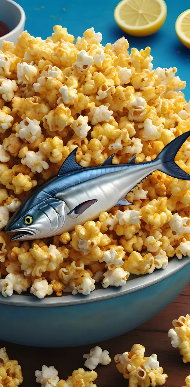 popcorn and tuna