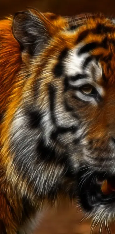 tiger fractal