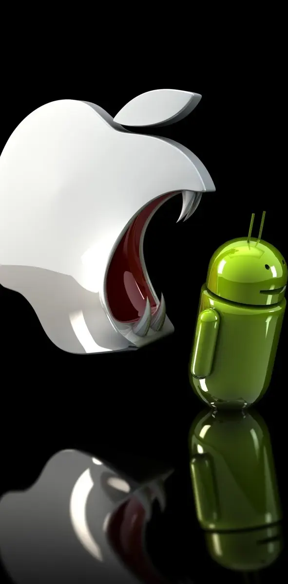 Apple Eating Android