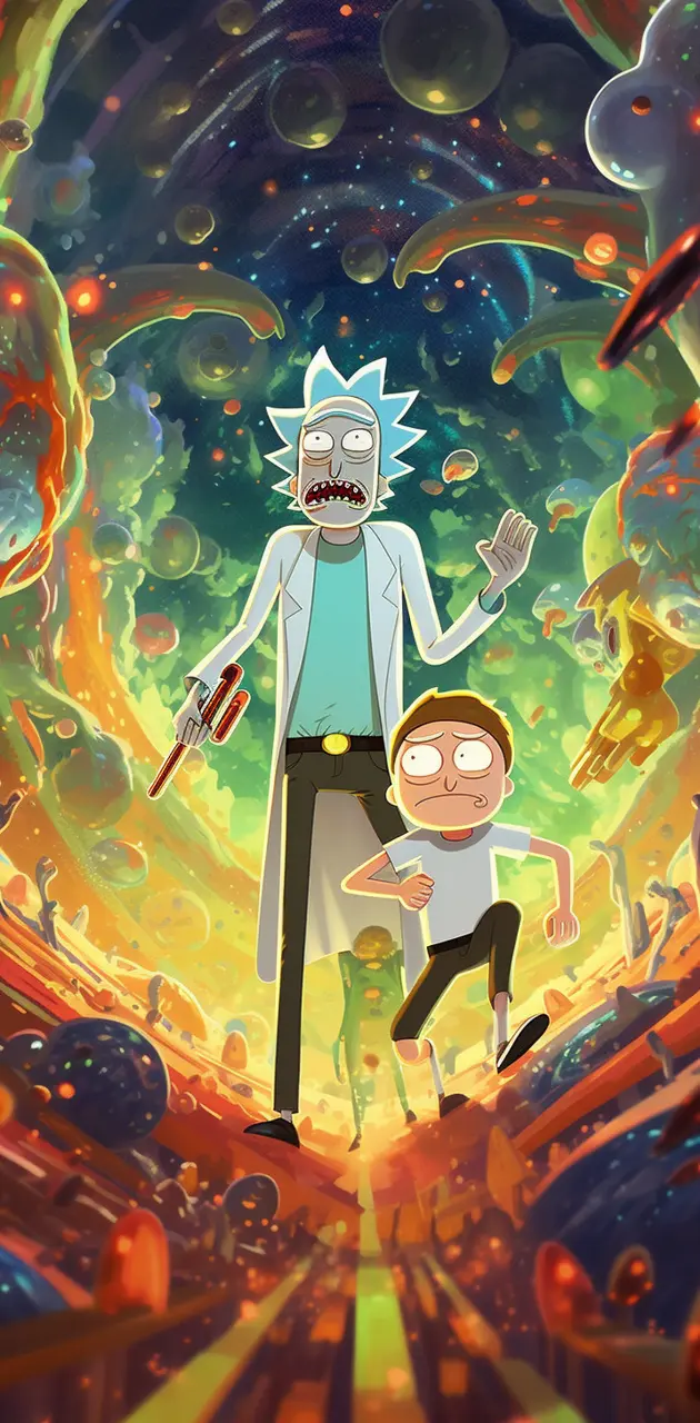 Rick and Morty wallpaper by Gaztrooper - Download on ZEDGE™ | a4b7