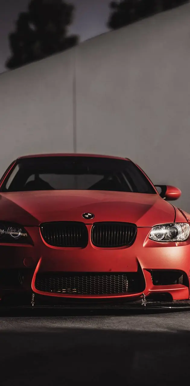 Red BMW