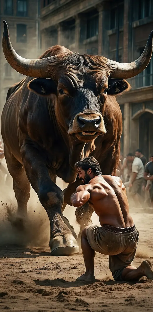 Hercules and Bull 