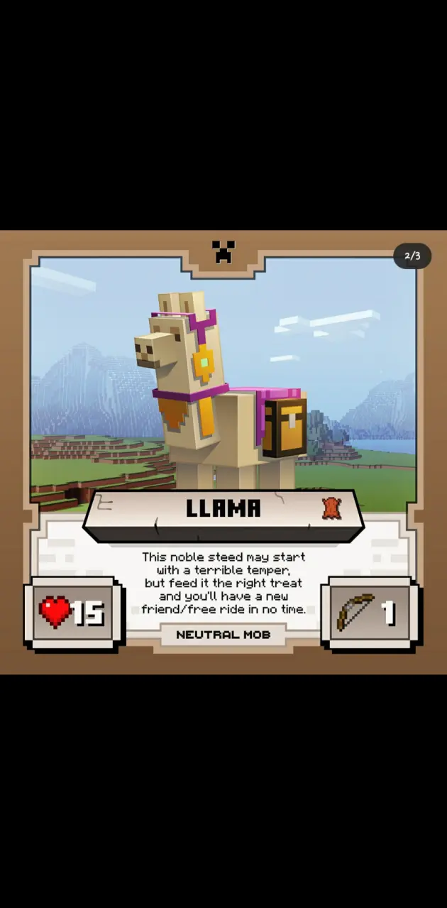 Minecraft Lama