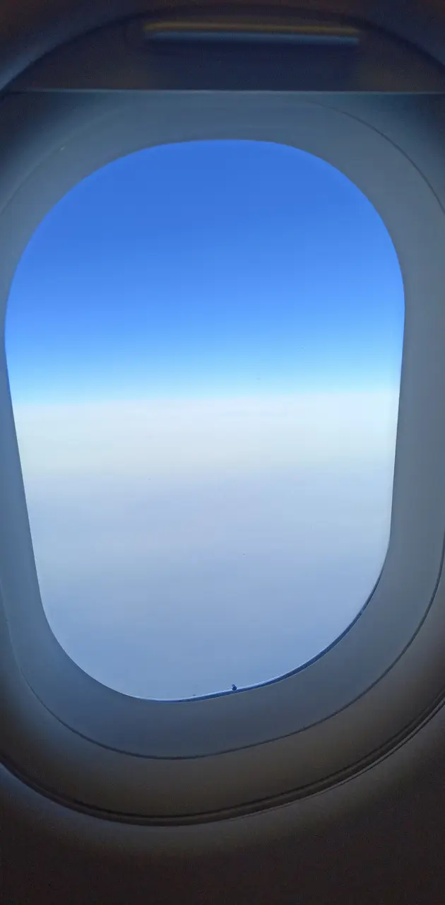 Sky from airplane