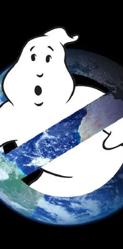 No Ghost Logo World