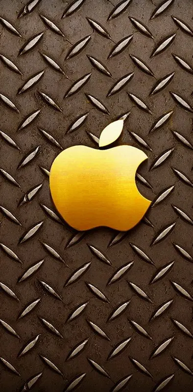 Apple Logo Golden
