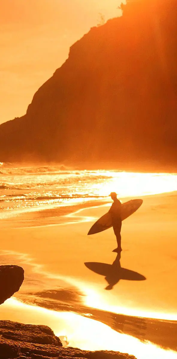 Sunny Beach Surfer