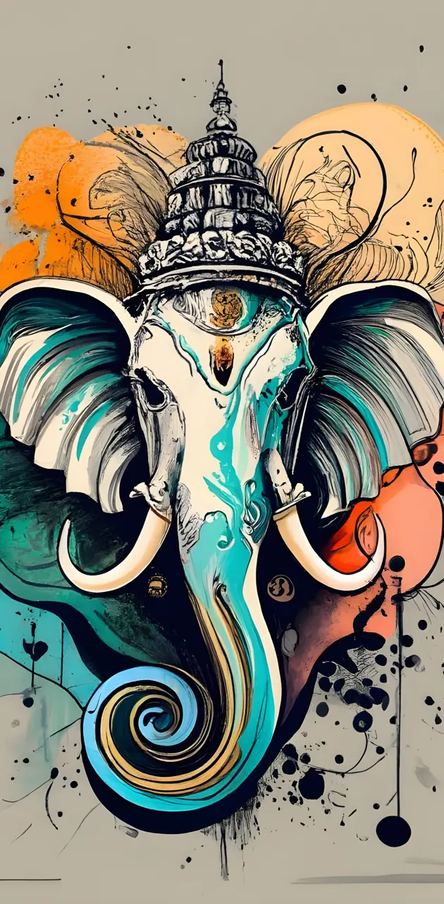 Ganesha HD wallpaper