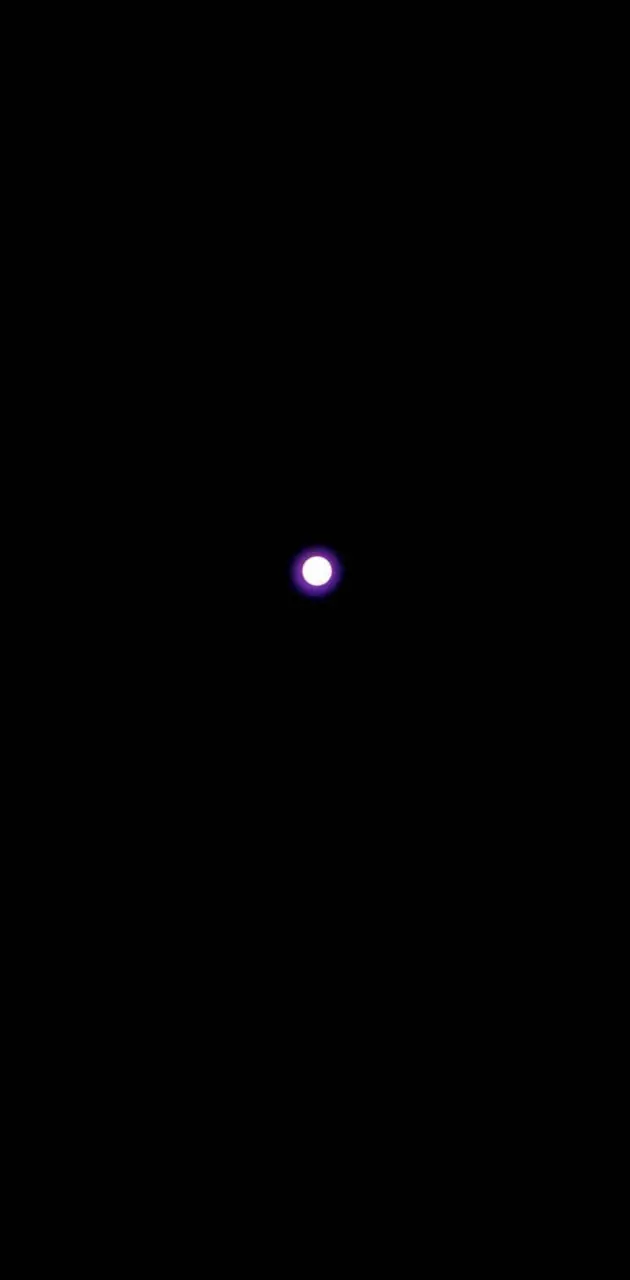 Glowing purple dot