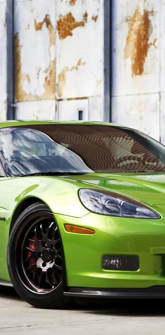 Green Corvette